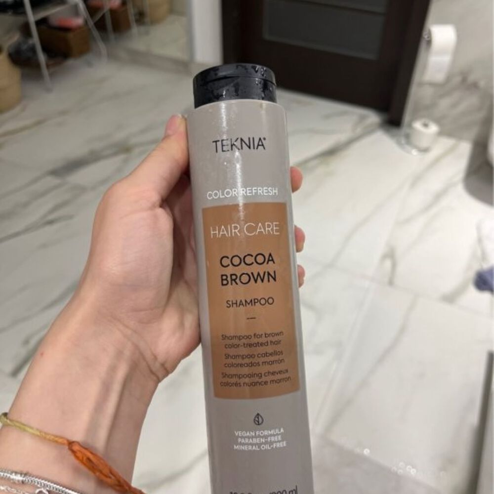 Shampoo Lakme Teknia Color Refresh Cocoa Brown 300ml image number 4.0