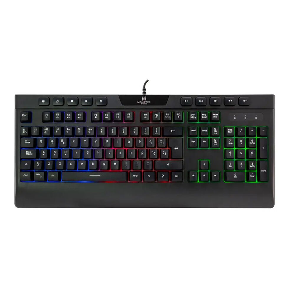 Teclado Gamer Membrana Monster Inception Rgb Anti-ghosting image number 0.0