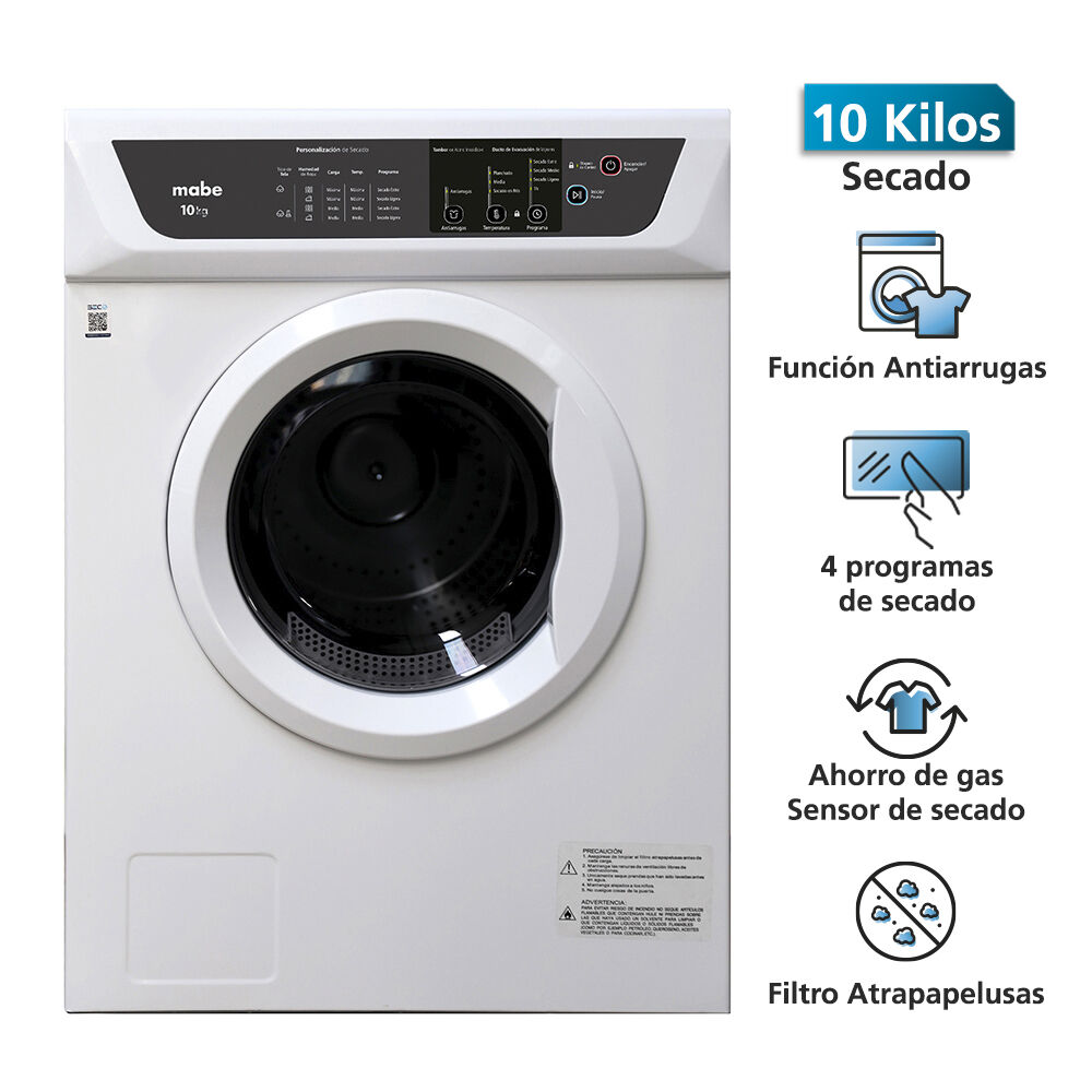 Secadora Mabe SEM101BDBY / 10 Kilos en Oferta | Hites.com