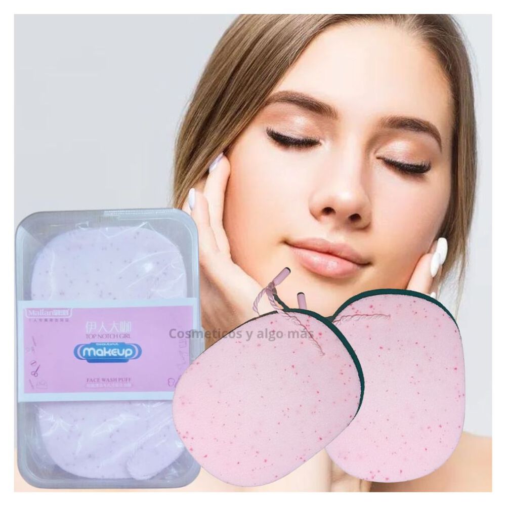Set De 2 Esponjas Para Limpieza Facial Ultra Absorcion image number 0.0