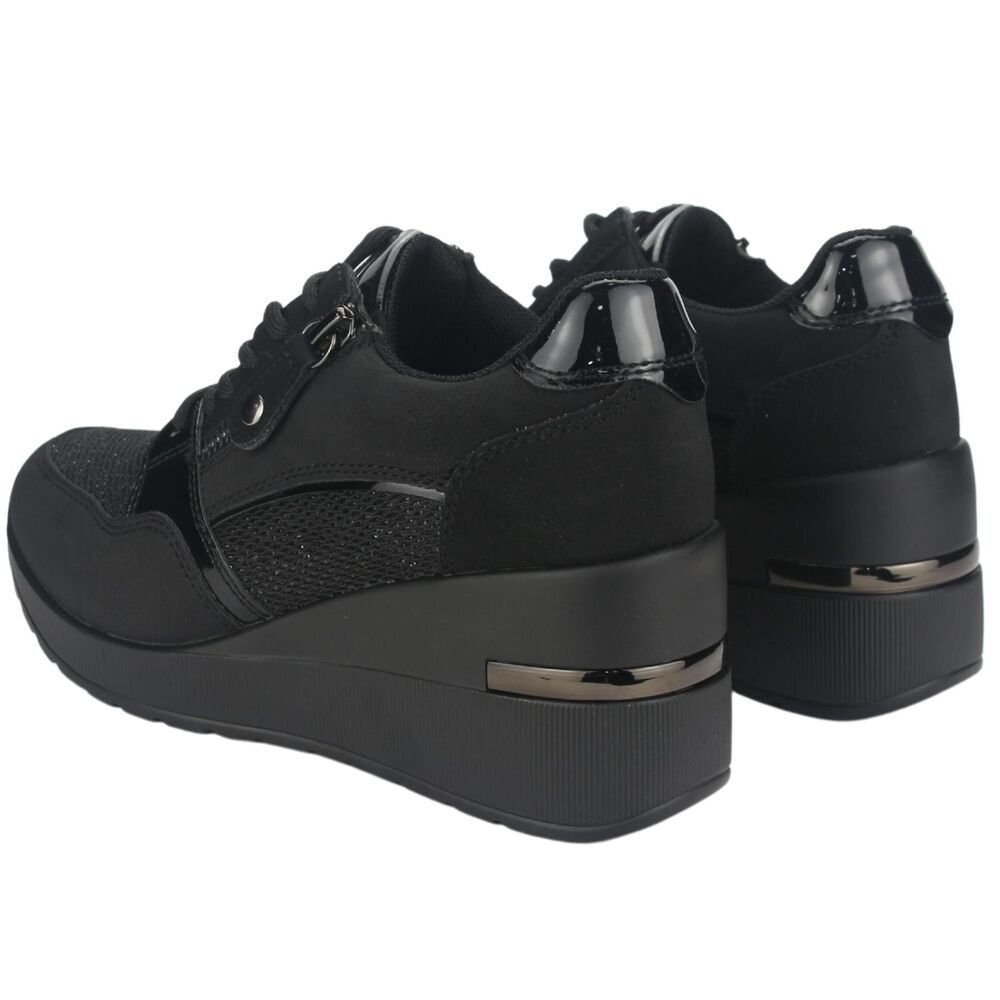 Zapatilla Chalada Mujer Bolden-5 Negro Urbano image number 5.0