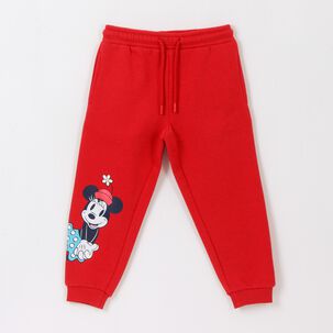 Pantal&oacute;n De Buzo Ni&ntilde;a Minnie Mouse Rojo Disney