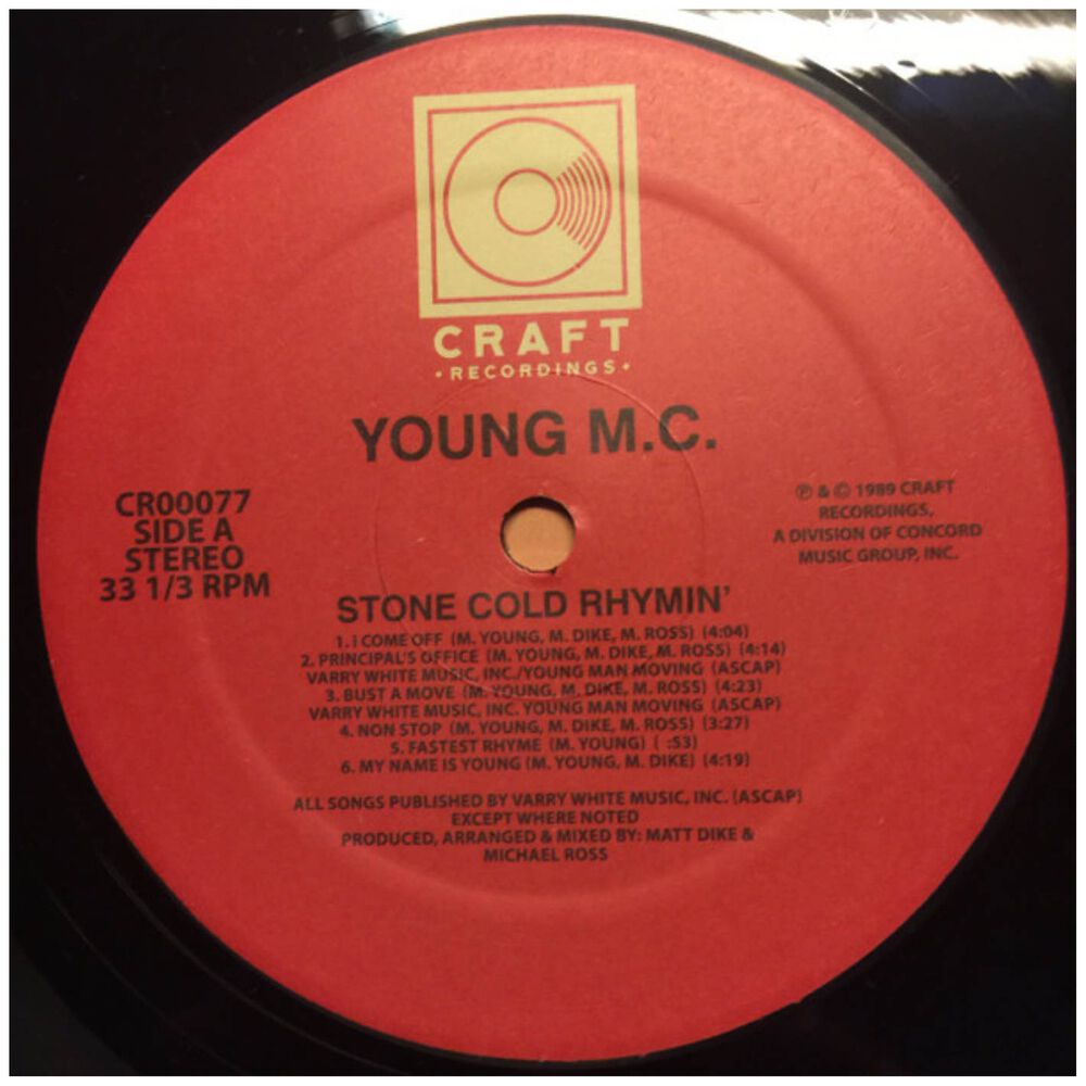 Young Mc - Stone Cold Rhymin' | Vinilo image number 3.0