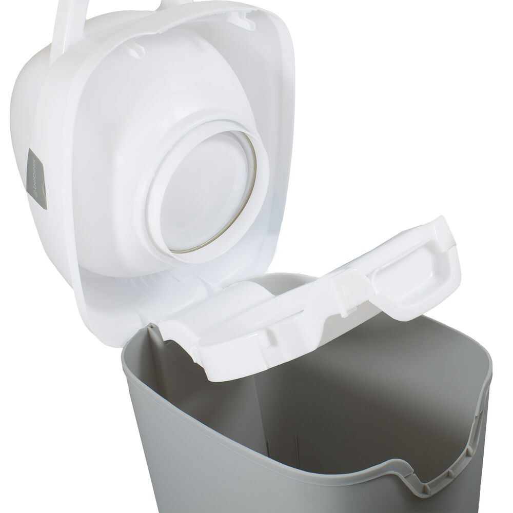 Contenedor De Pa&ntilde;ales Plateado Bebesit image number 4.0