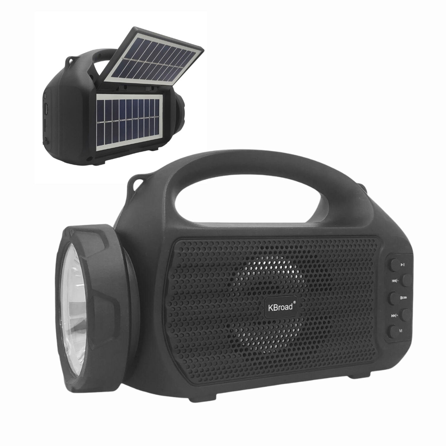 Radio Parlante Linterna Solar Bluetooth Kts-2202 image number 2.0
