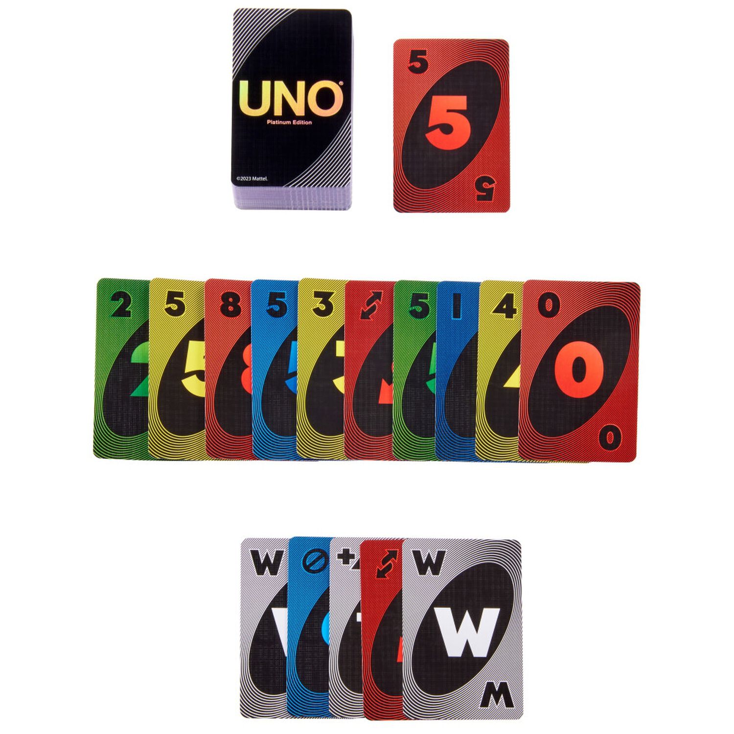 Juego De Cartas Uno Edici&oacute;n Platino image number 2.0