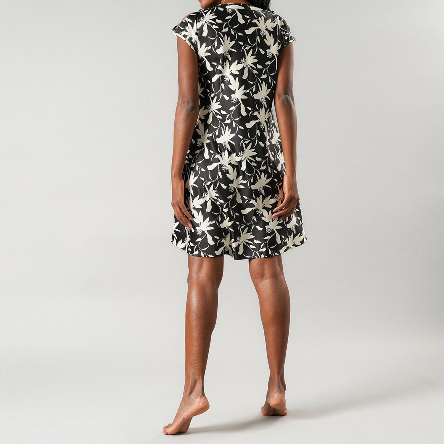 Camisola Amarra Satin Print 33594-2 image number 1.0