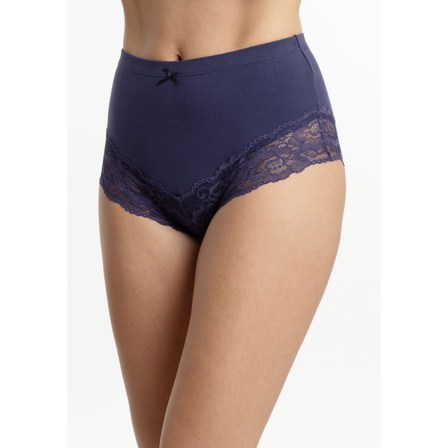 Pack 2 Pantaletas Tiro Alto Algod&oacute;n Mujer Kayser P2145053-azu5 image number 3.0