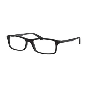 Lentes &Oacute;pticos Matte Black Ray-ban Optical