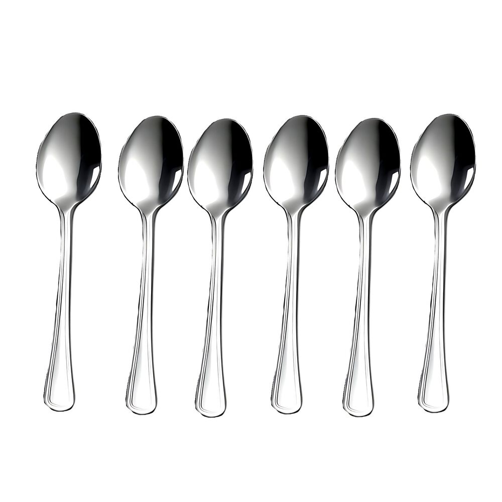 Set 6 Cucharas Para Te Luna Krons 13cm Acero Inoxidable image number 2.0