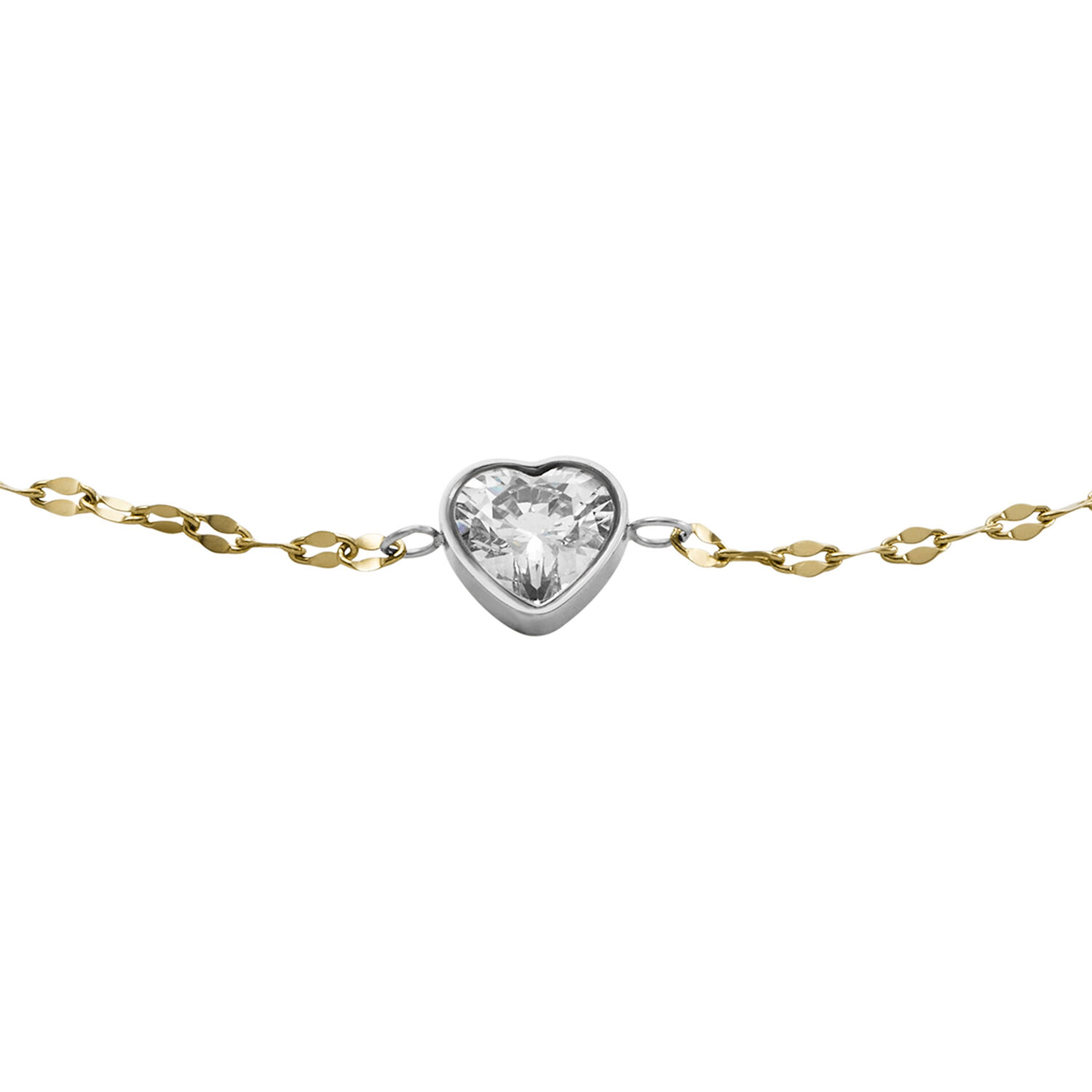 Pulsera Fossil Jf04679998 Dorado Mujer image number 1.0