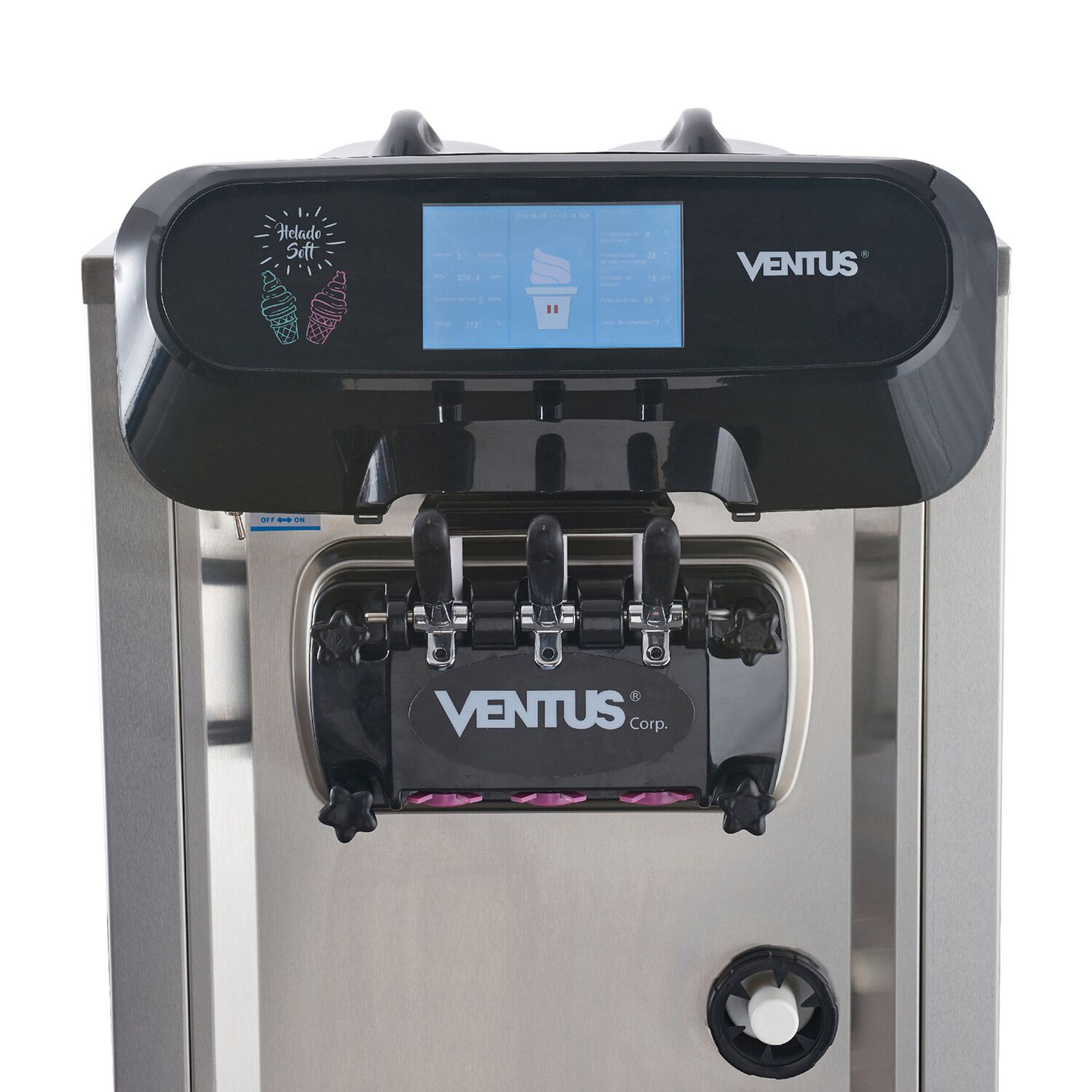 Ventus M&aacute;quina De Helado Soft Pedestal 40 Lts/h image number 3.0