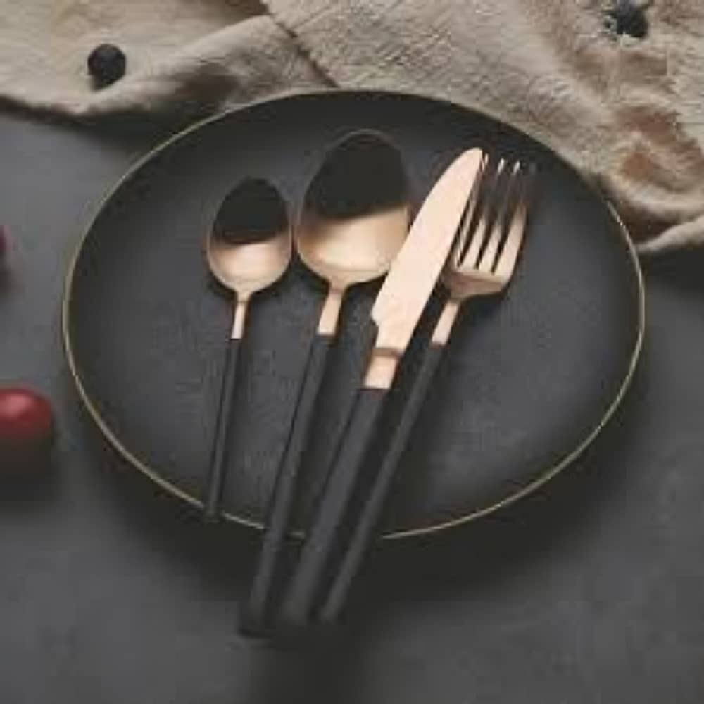 Set Cuberteria 24 Piezas Bistr&oacute; Copper image number 2.0