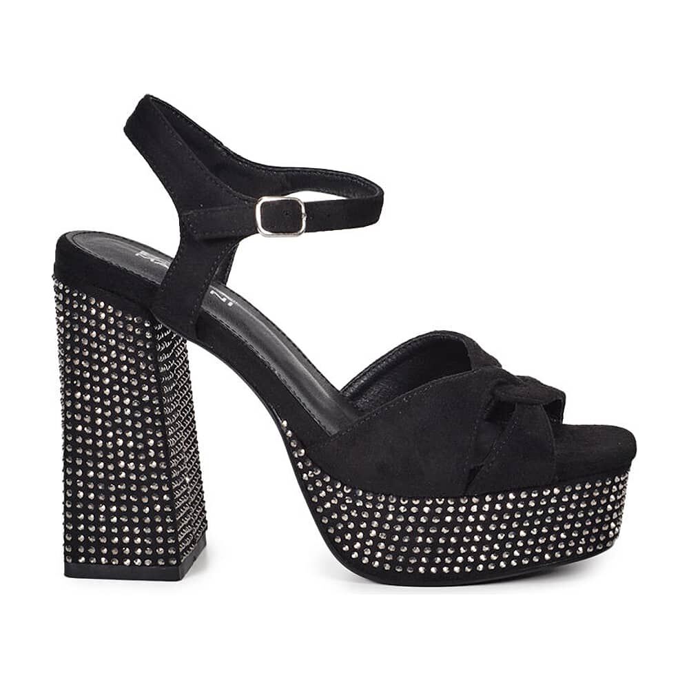 Sandalia Liya Negro Brillante image number 5.0