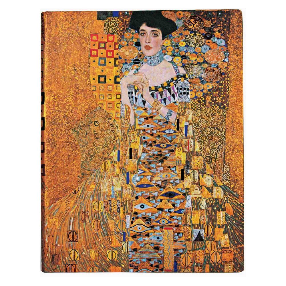 Libreta Klimt Anniversary Portrait Of Adele Ultra Tapa Dura image number 0.0