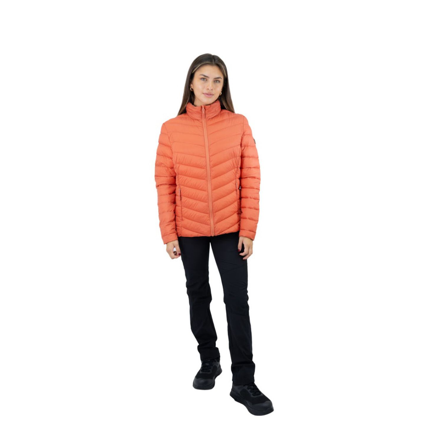 Parka Hw Pillow Traveler Mujer Ladrillo image number 2.0