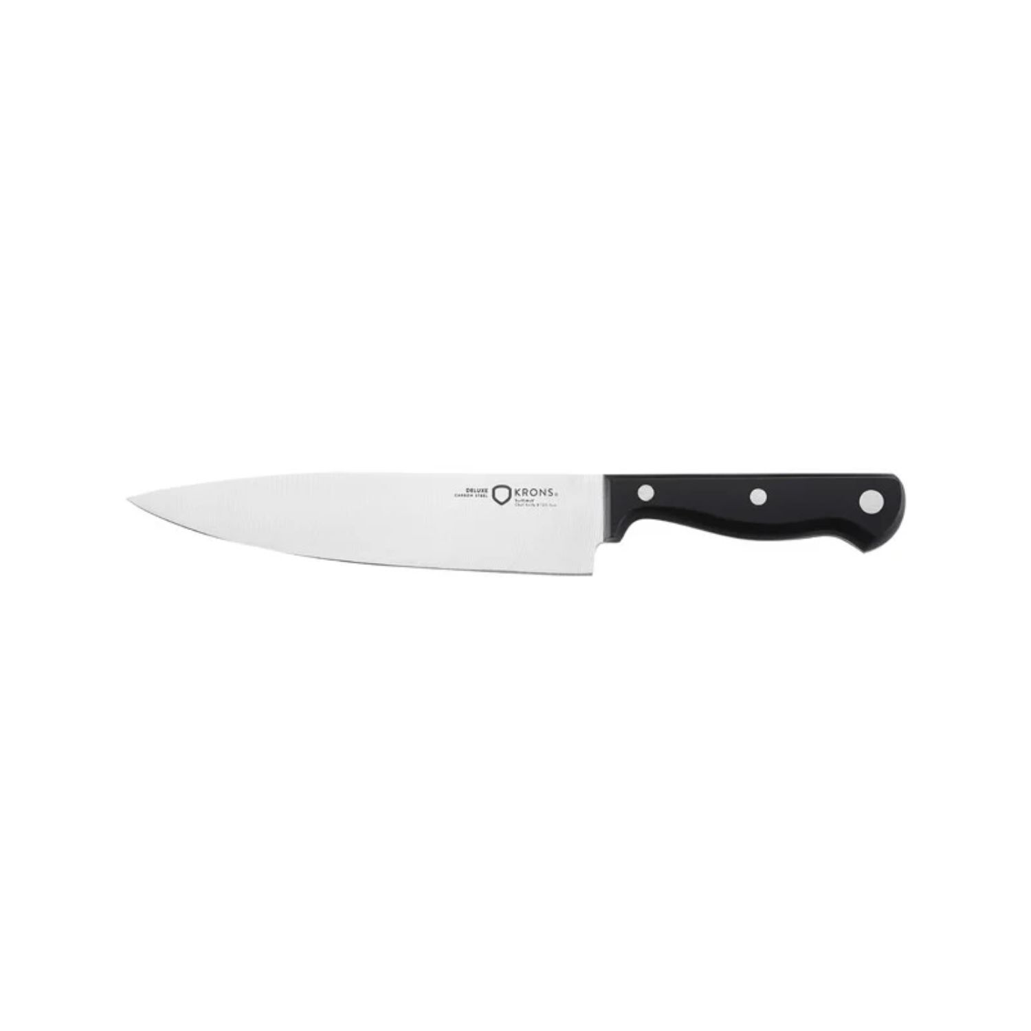 Cuchillo Santoku 18cm Deluxe Krons Mango Negro image number 0.0
