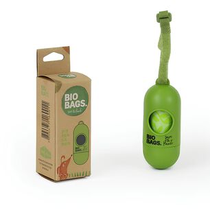 Dispensador De Bolsas Desechos Perro Gato