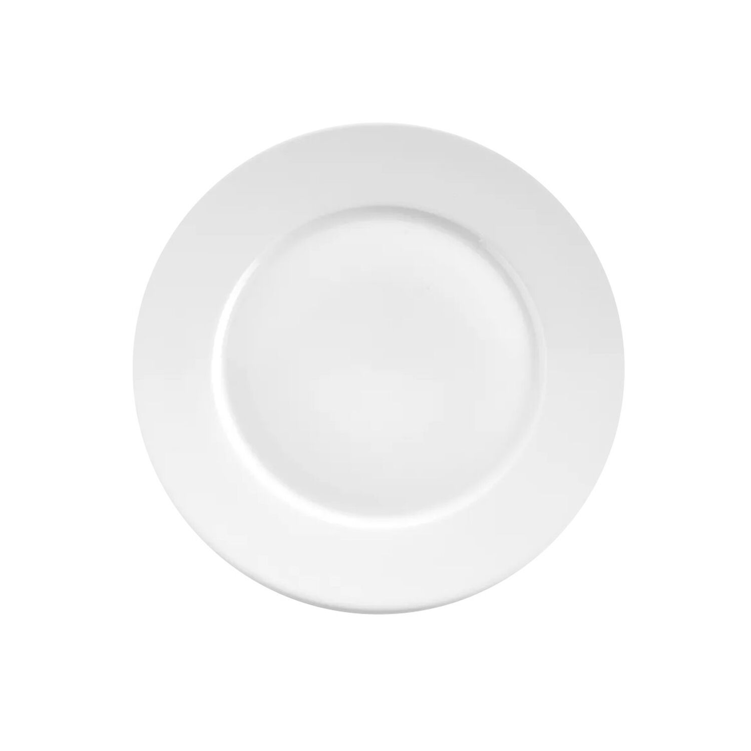 Set De 4 Plato De Policarbonato Blanco 21 Cm image number 0.0