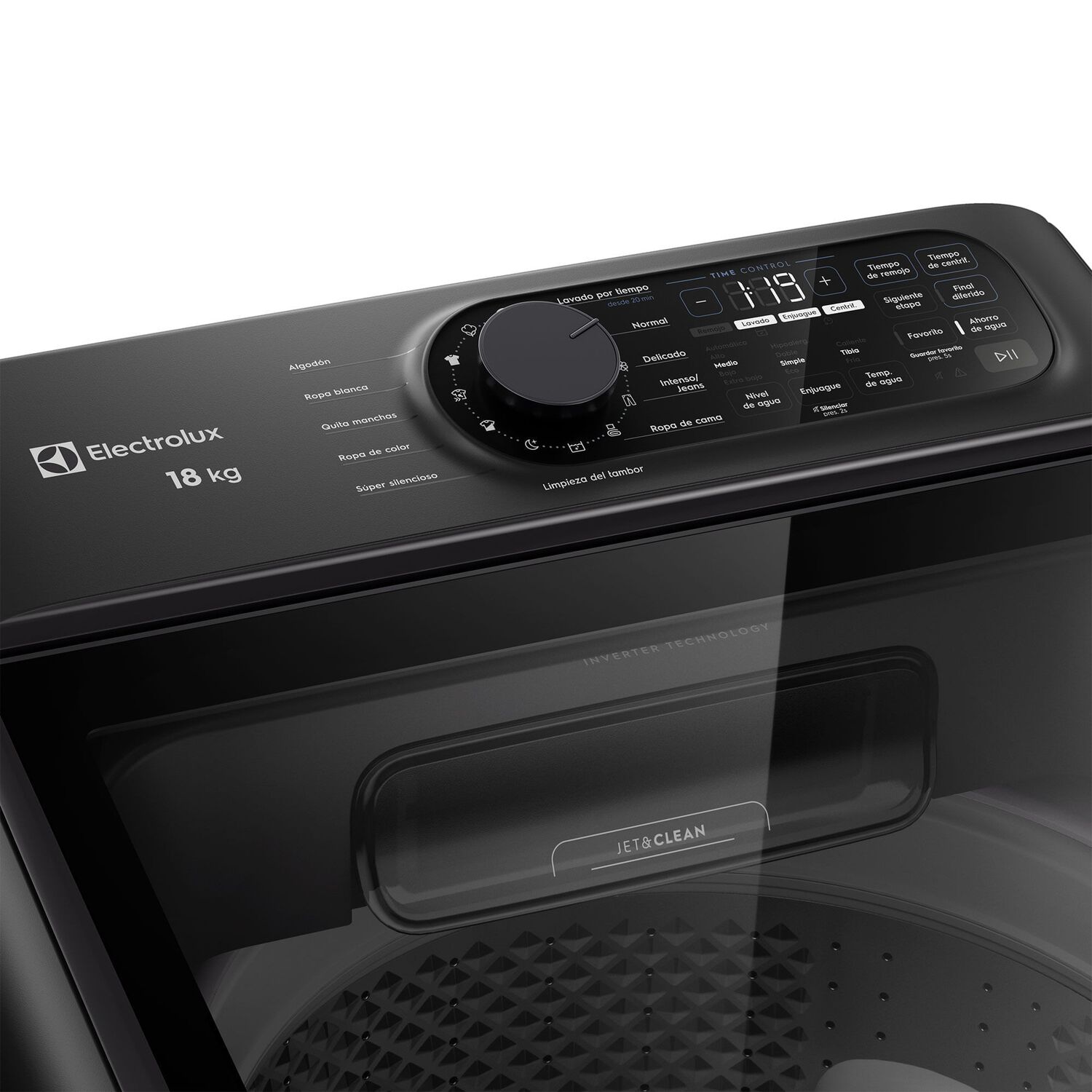 Lavadora Autom&aacute;tica 18kg Carga Superior Inverter Emtl18io Onix image number 4.0