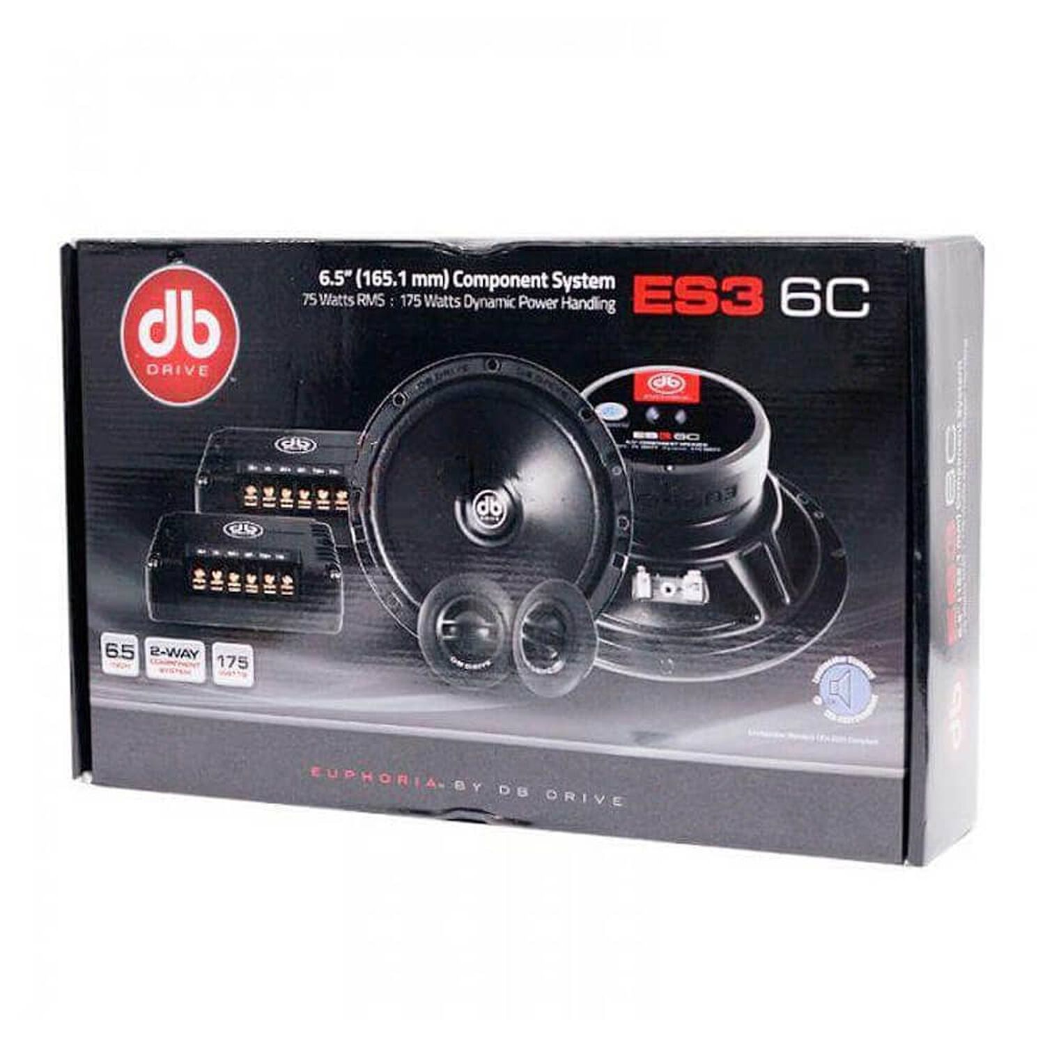 Componentes Db Drive Euphoria Es3 6c 16,5cms 2 Vias image number 1.0