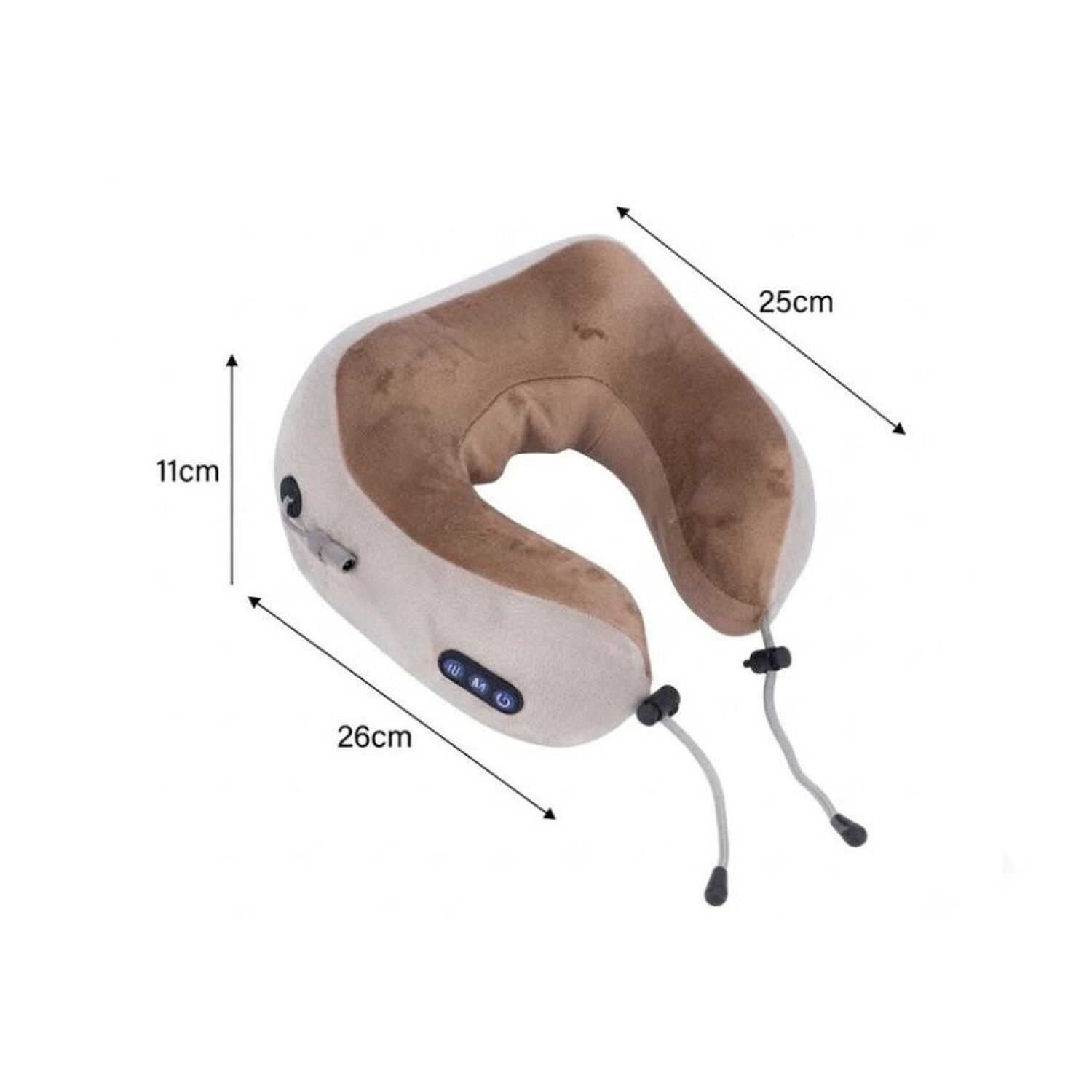 Almohada Masajeadora Cuello Cervical Electrica Inal&aacute;mbrica image number 4.0