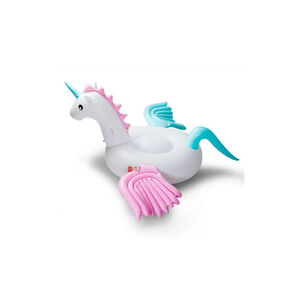 Flotador Unicornio Con Alas Inflable 240cms - Ps