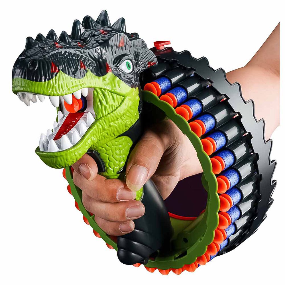 Juguete Lanzador Dardos Dinosaurio Para Niños image number 0.0