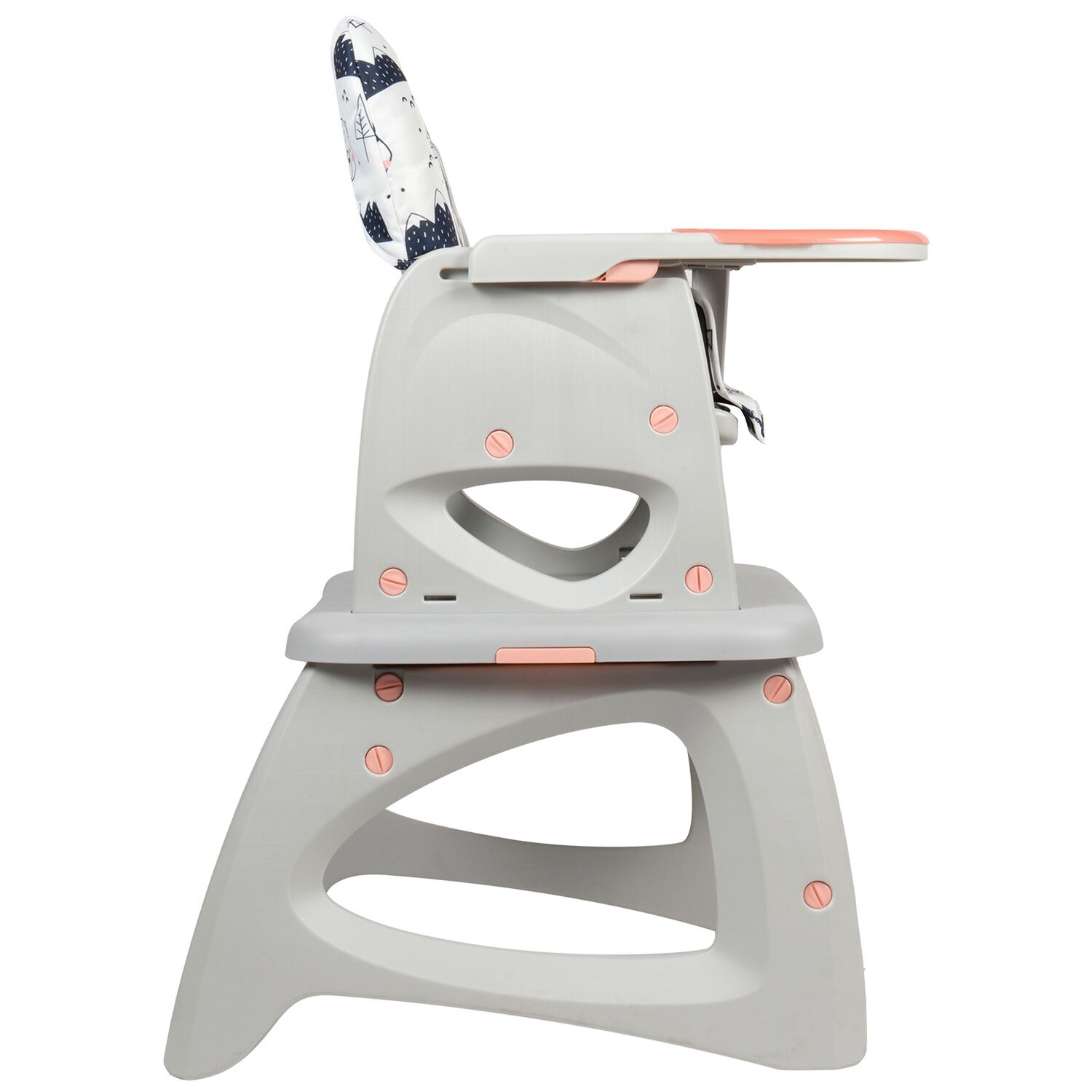 Silla De Comer Escritorio Foodzy 4-in-1 Rosado image number 3.0