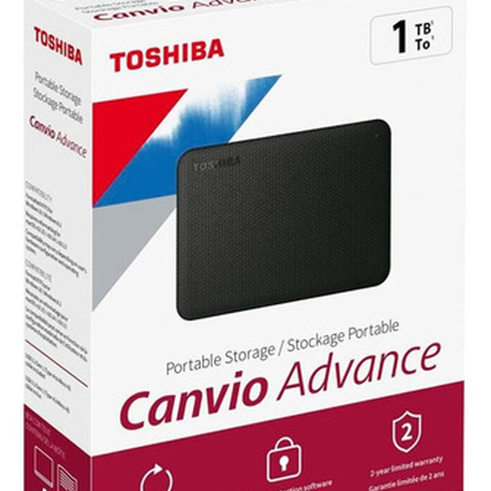 Disco Duro Externo Toshiba 1tb Canvio Advance Hdtca10xk3aa image number 0.0