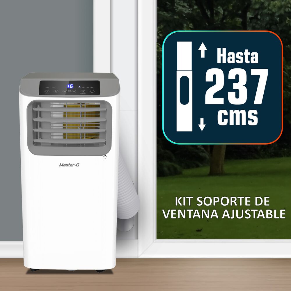 Aire Acondicionado Port&aacute;til Wifi 12000 Btu 4en1 Mgac12porwf image number 1.0