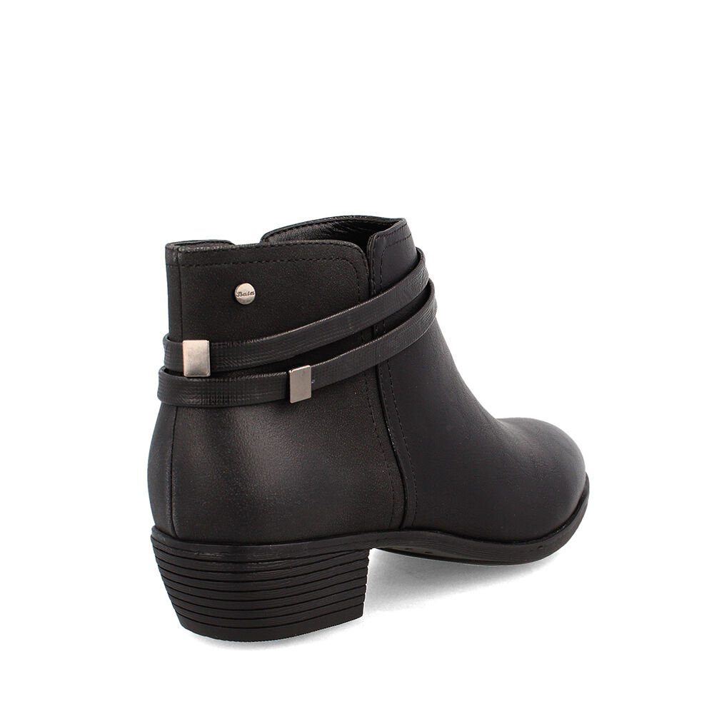 Botín Mujer Bata Sarita Negro image number 3.0