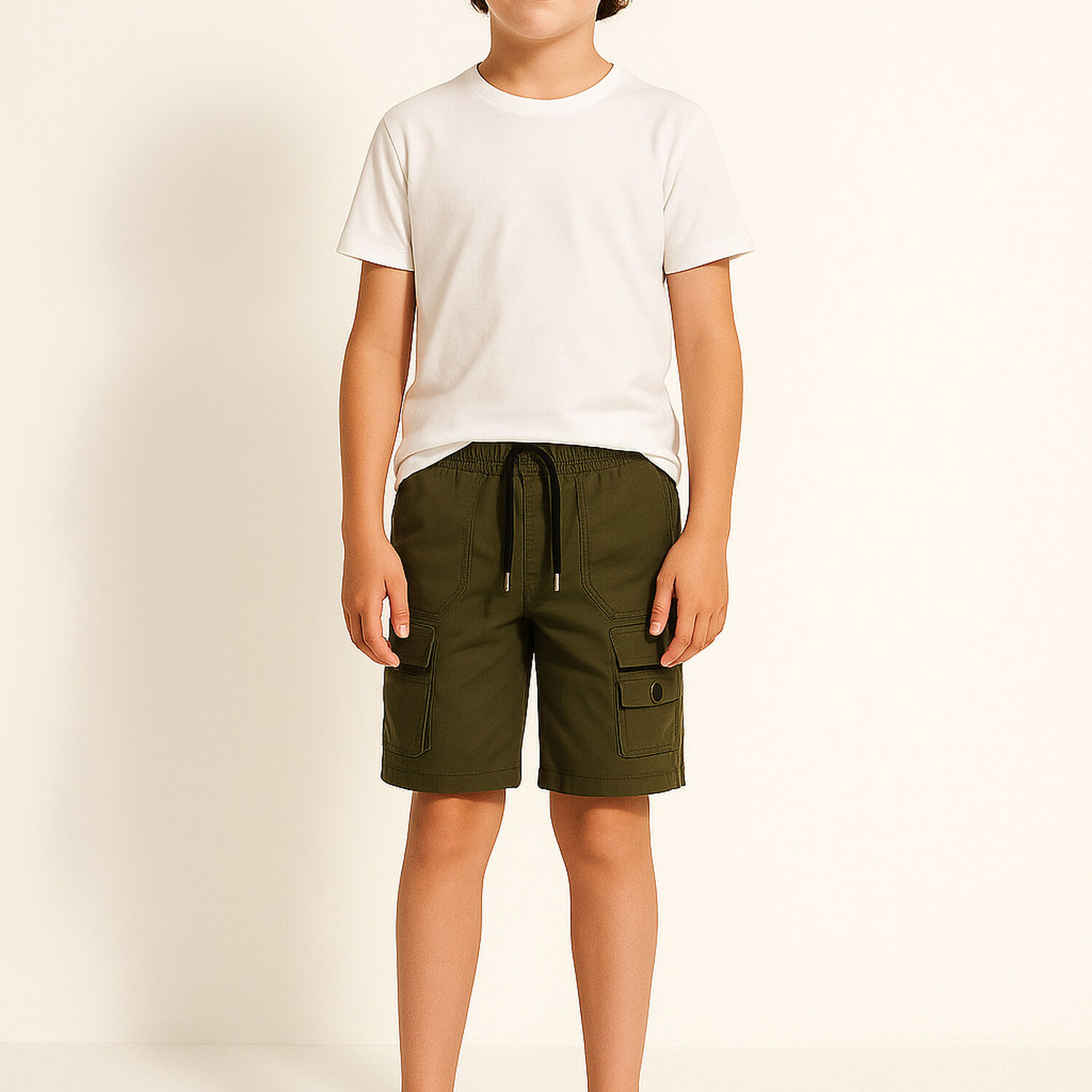 Bermuda Short Casual Cargo Ni&ntilde;os Moda Urbana image number 0.0