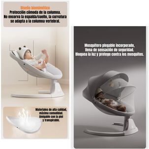 Mecedora El&eacute;ctrica Lubabycas Bluetooth Turbo
