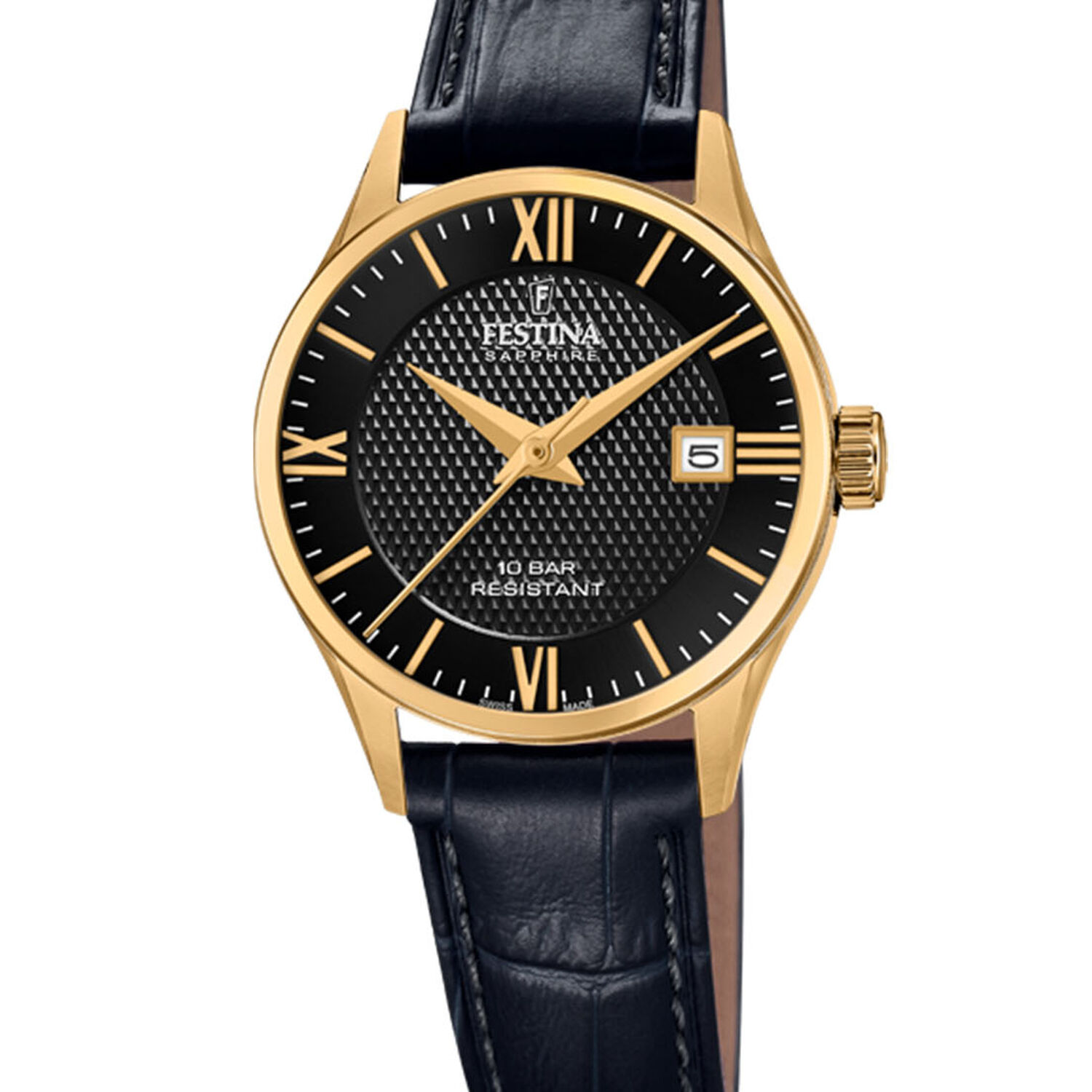 Reloj F20011/4 Festina Swiss Negro Mujer Swiss Made image number 0.0