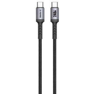 Cable De Carga R&aacute;pida Usb-c A C Antinudos 240w 2m Master-g