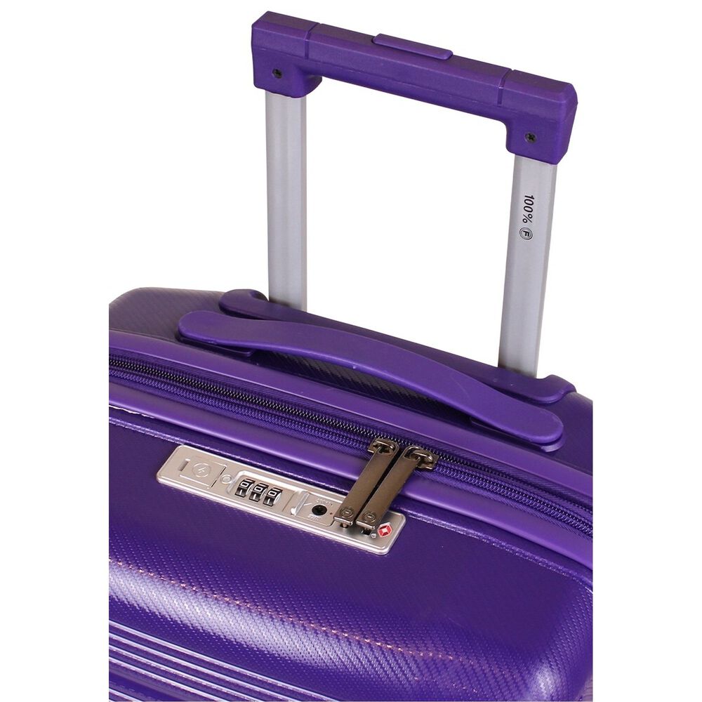 Maleta De Cabina Con Usb Chic P&uacute;rpura F La Maleta De Chile image number 4.0