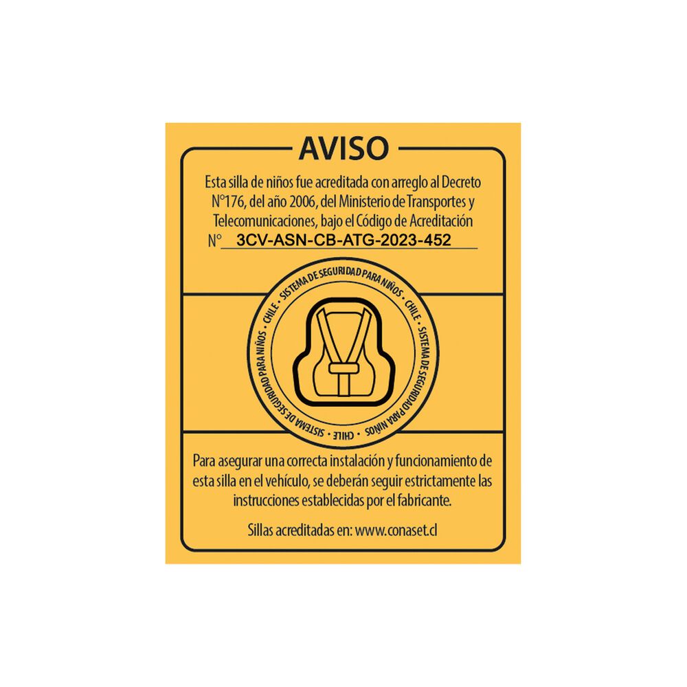 Silla De Auto Nido Aton G Us + Base G image number 7.0