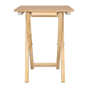 Mesa Plegable 65,7x47,9x35 Cm Cafe Claro