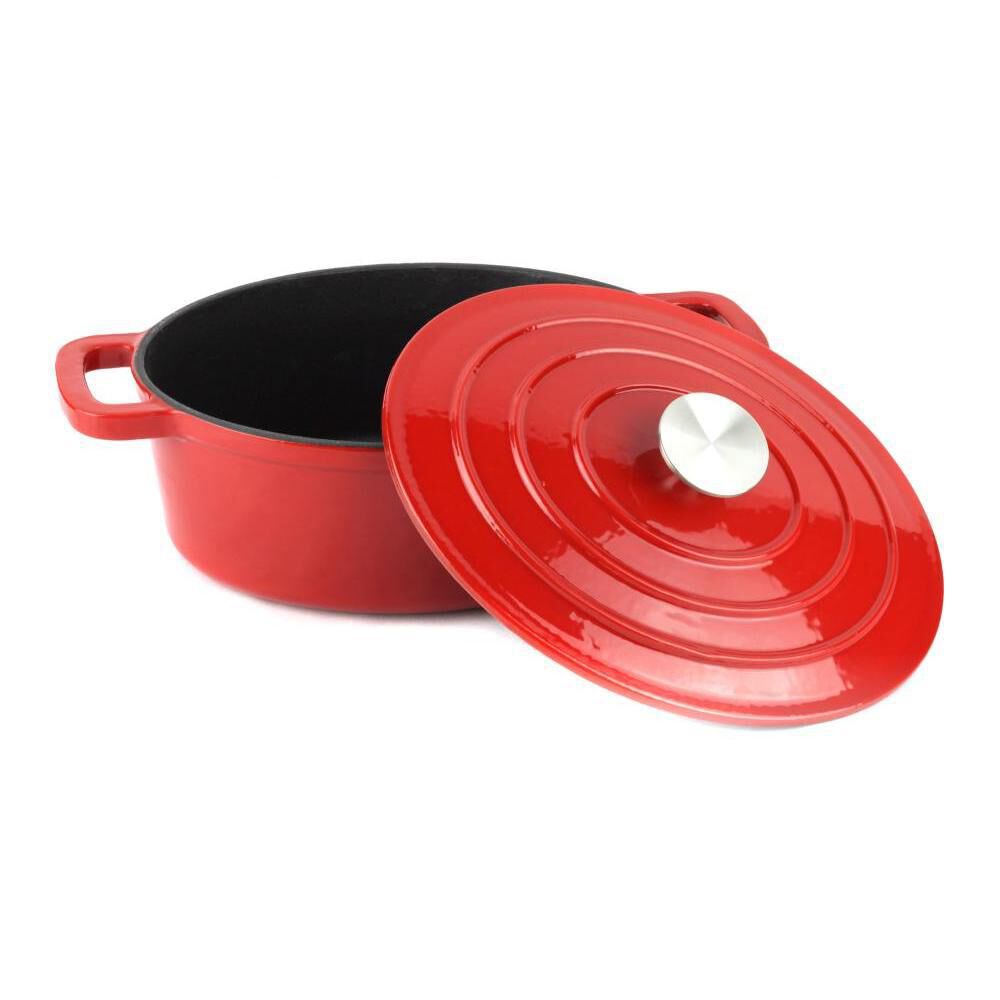 Olla Magefesa Olla Oval Con Tapa Ferro / 28 Cm image number 1.0