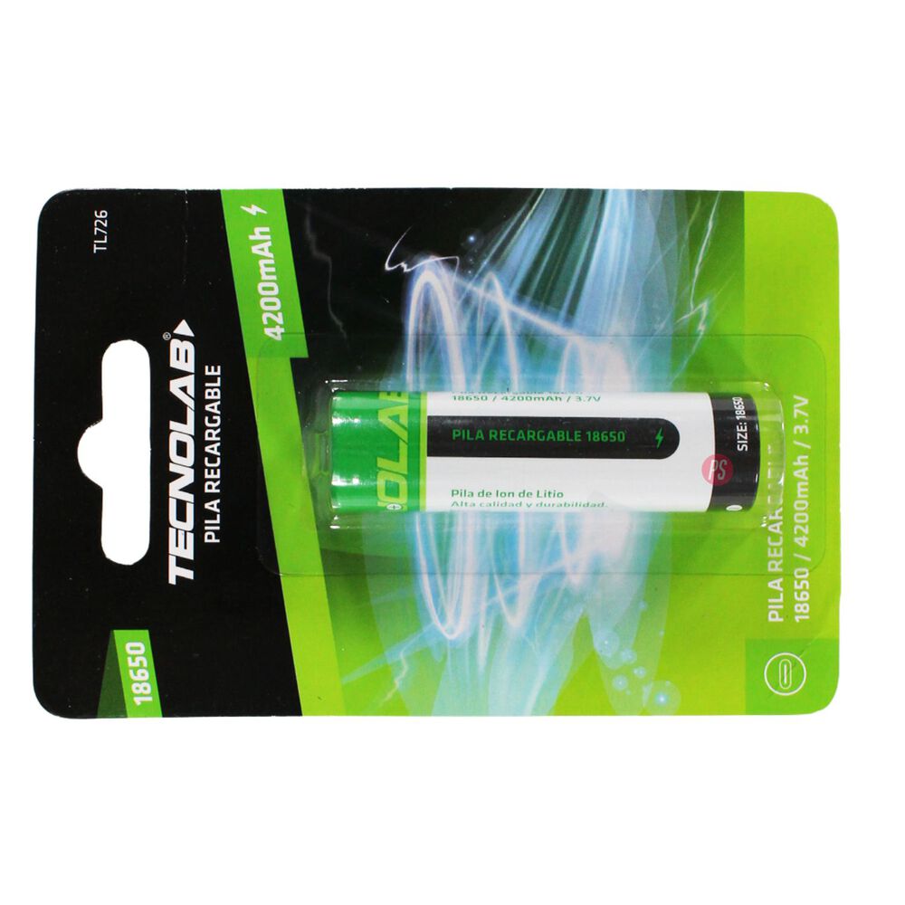 Pila Recargable 18650 De 4200mah - Ps image number 1.0