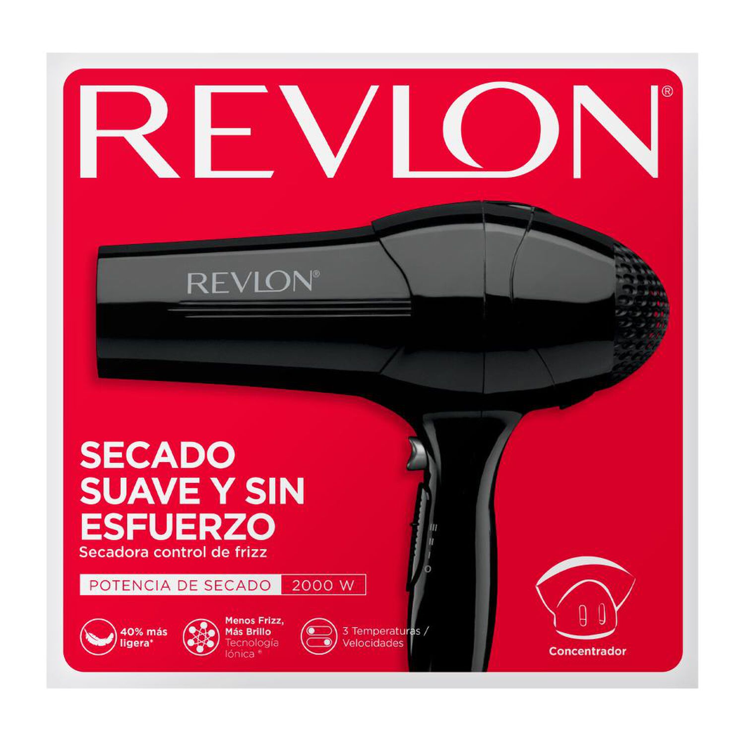 Secador De Pelo Revlon Control Frizz image number 1.0