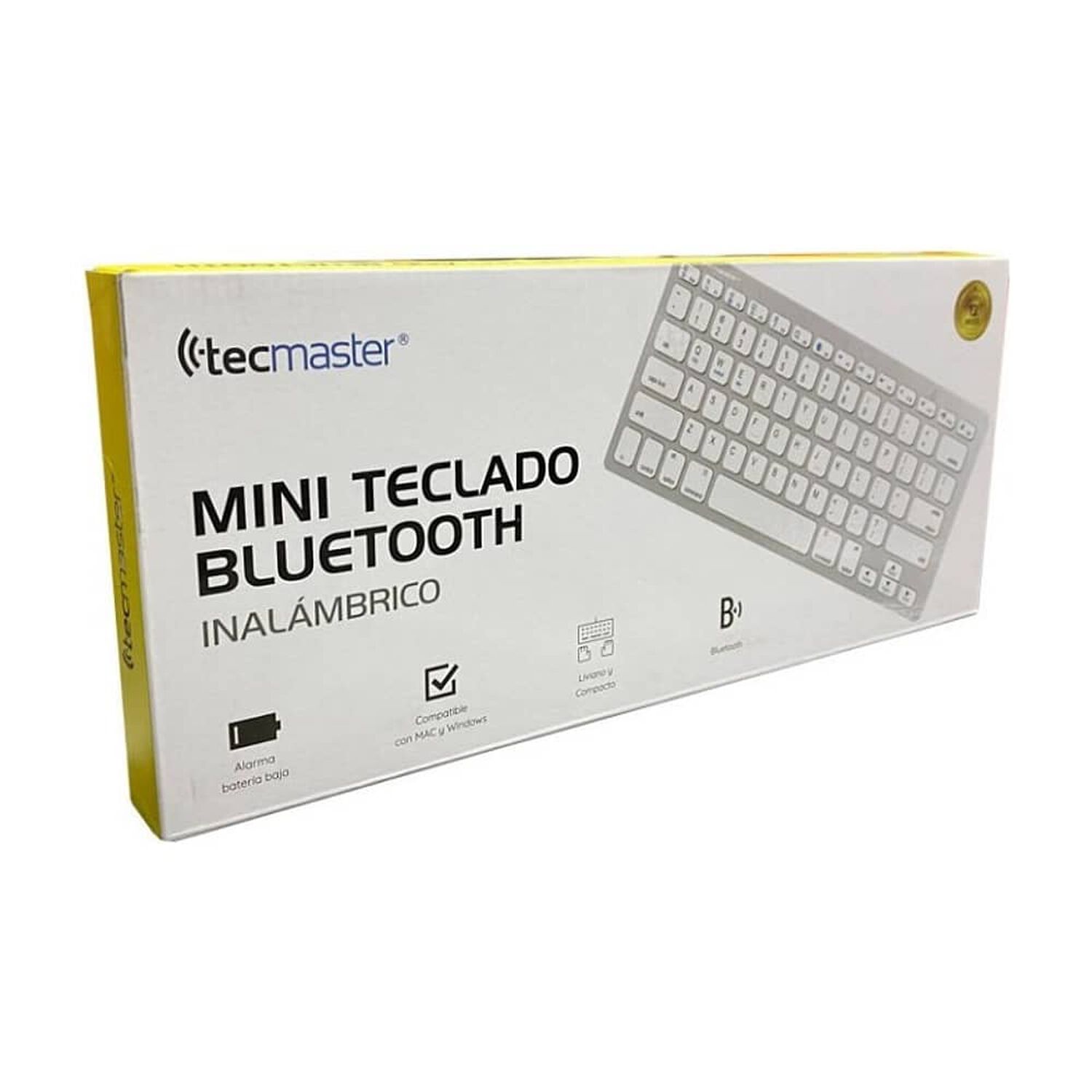 Mini Teclado Inal&aacute;mbrico Tecmaster Tm100506/tm100507 image number 0.0
