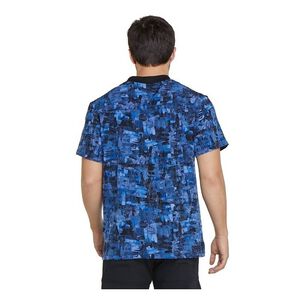 Polera Clinica Estampado Dickies Hombre Royal Blue