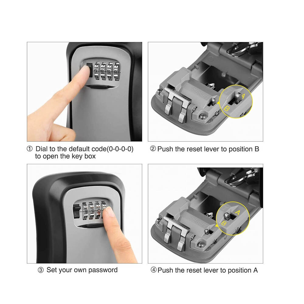 Caja Seguridad Para Llaves Con Clave image number 4.0