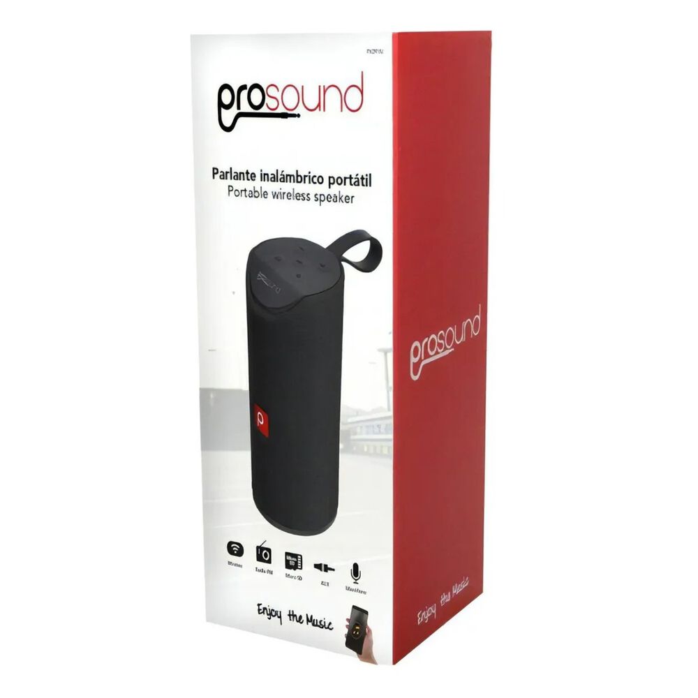 Parlante Bt P391 Prosound Negro image number 1.0