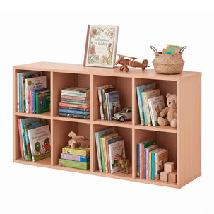 Estante Biblioteca Organizador Multifuncional 120x30x64