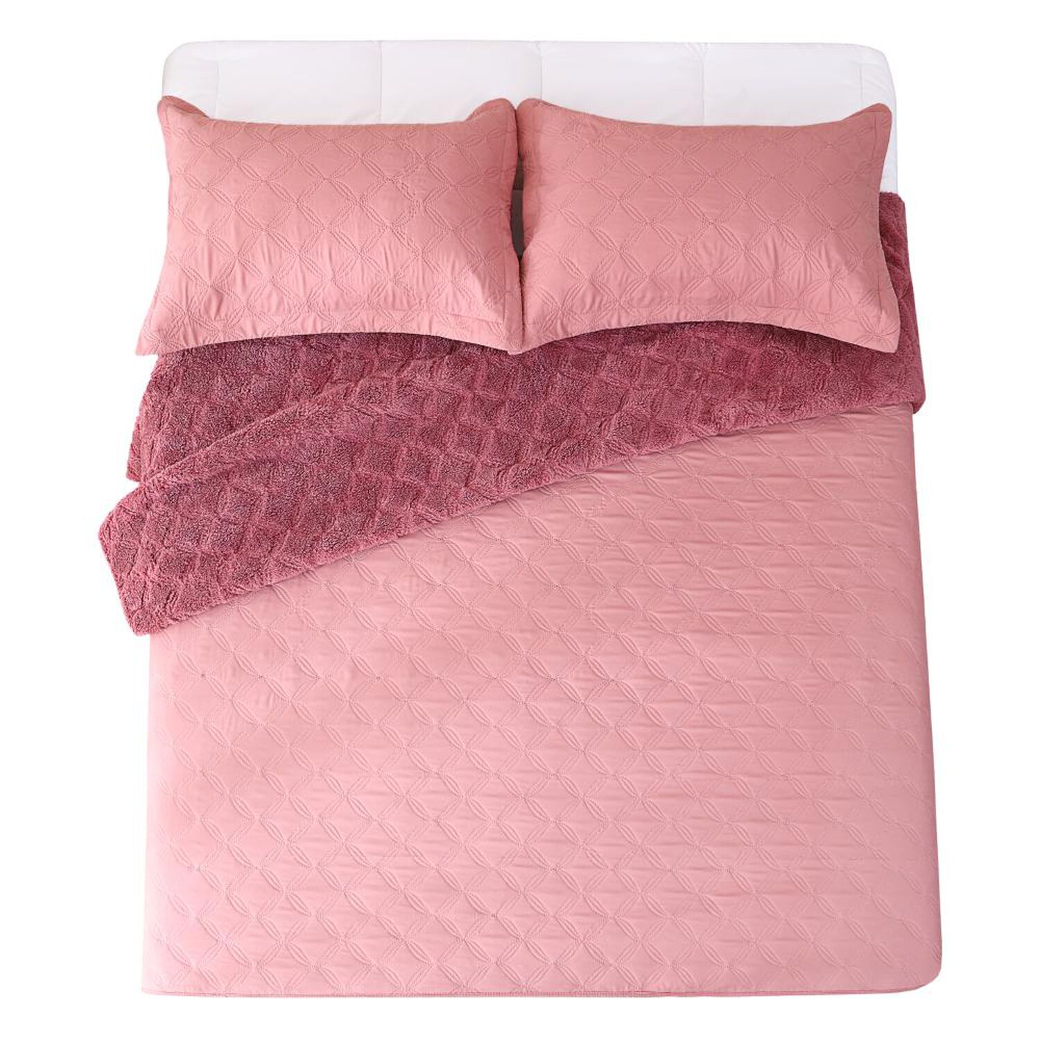 Cubrecama Sherpa Belle Noite Ultrasonic / King image number 1.0