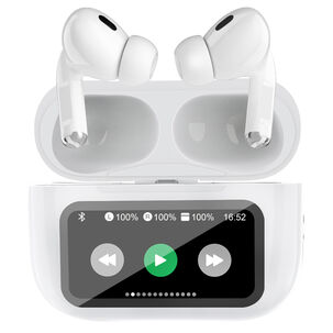 Aud&iacute;fonos Bluetooth Con Pantalla Touch Blanco - Ps
