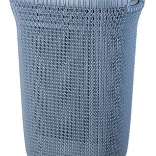 Cesto Canasto Para Ropa Khipu 60 Lts Con Tapa Color Taupe